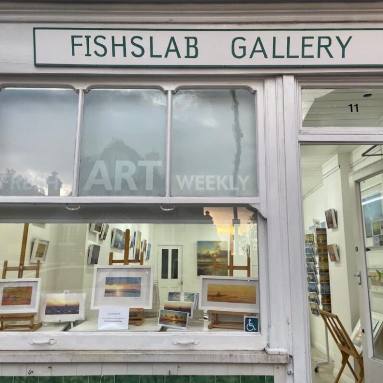 UK Artist Jane Burdett at the Fishlab Gallery